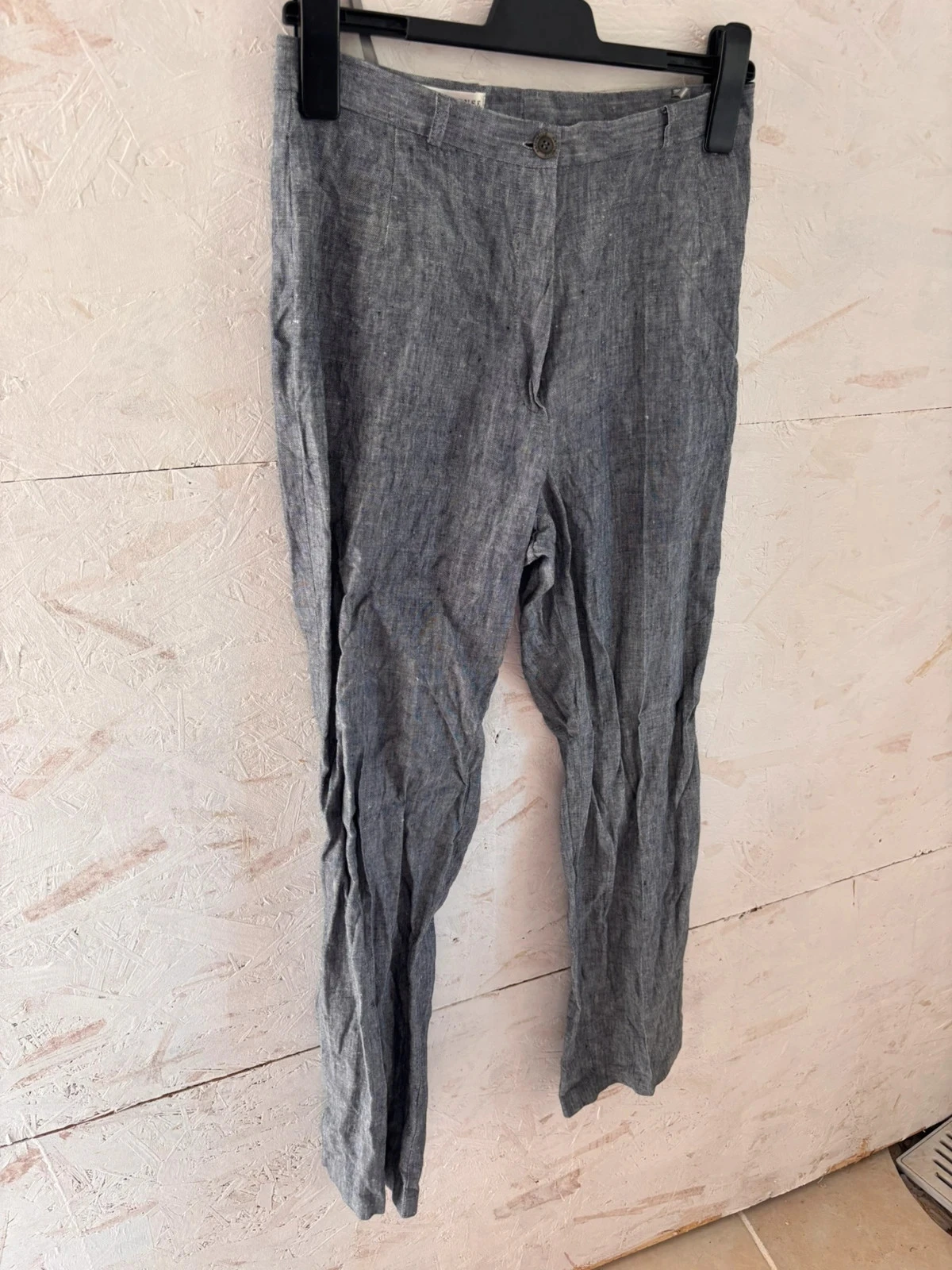 Conjunto de blazer de linho de verão Pause Café (Casaco + Calça) Tamanho 42 (L) Muito bom estado – photo 5